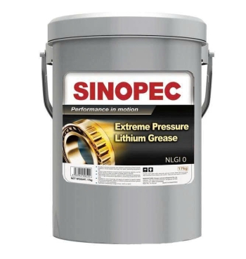 Sinopec Extreme Pressure Lithium Grease (NLGI 0): Mỡ Bôi Trơn Chịu Cực Áp Đa Năng