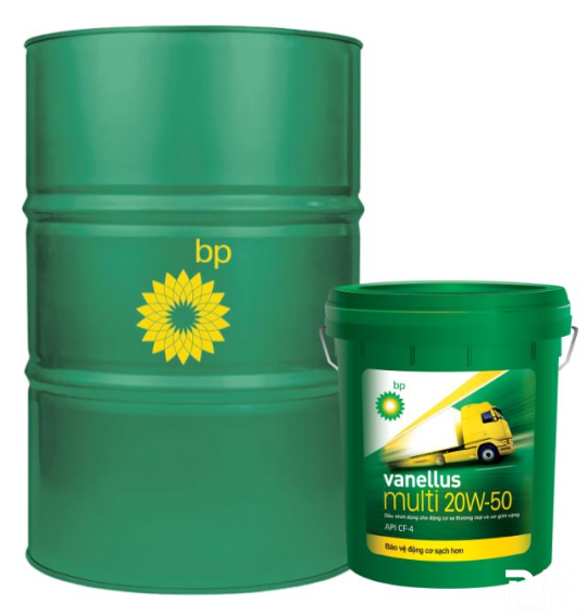 BP VANELLUS MULTI 20W50 CF-4 209L