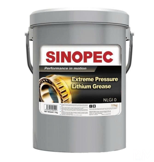 SINOPEC EXTREME PRESSURE LITHIUM GREASE NLGI 0 – MỠ BÁN LỎNG CHỐNG RÒ RỈ VÀ GIẢI PHÁP BÔI TRƠN TỰ ĐỘNG CỰC LẠNH